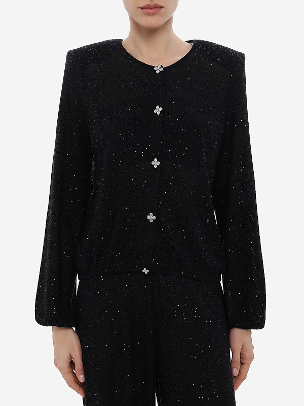 Кардиган жен Burka kn26-k003 Черный - 3