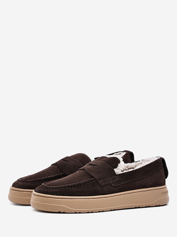 Слипоны муж Voile Blanche 2019623.01. 0D01 DARK BROWN - 1