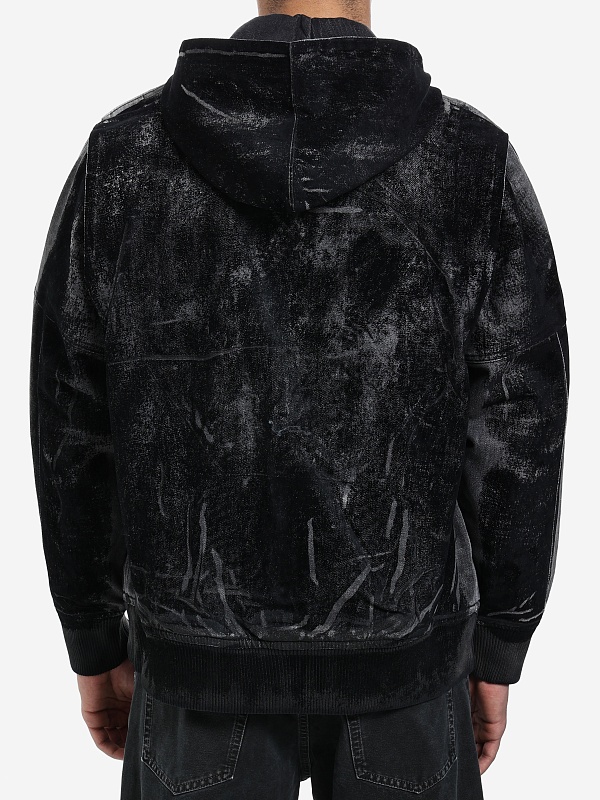 Бомбер муж Alchemist ALFLFW25MTJK04.a Flocked Black - 4