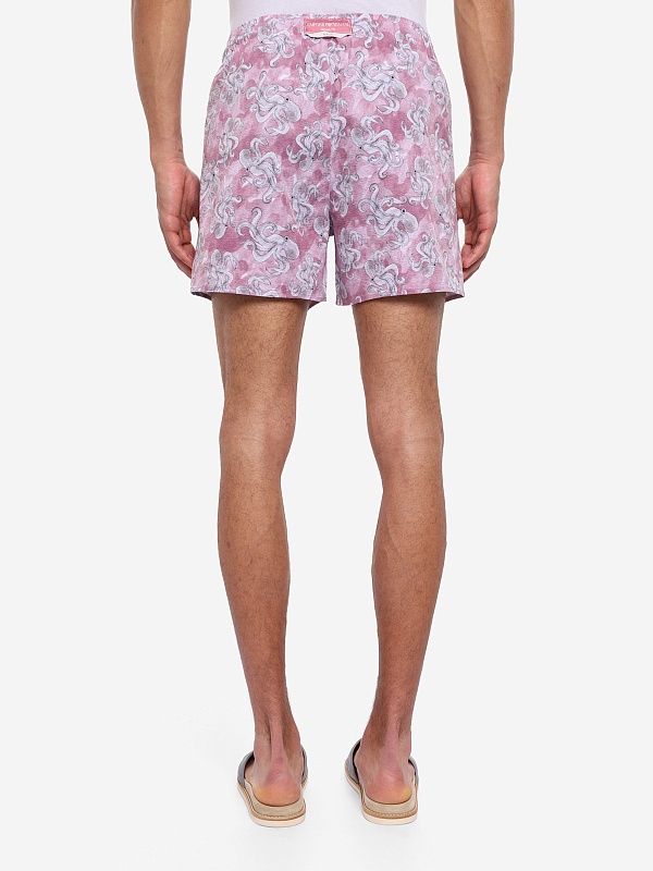 Плавки муж Emporio Armani EM000583 AF20447 F4028 ORCHID PRINT OCTOPUS - 4
