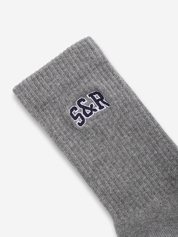 Носки муж Sporty & Rich AC07764082GY03 Heather Gray - 2