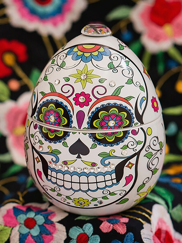 Свеча унисекс LADENAC MILANO 8411299002965 Skull ceramic White skull 220г - 1