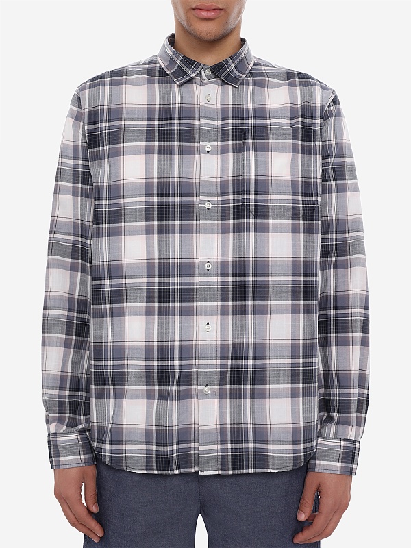 Рубашка муж Woolrich CFWOSI2023MRUT5321 LIGHT BLUE CHECK - 3