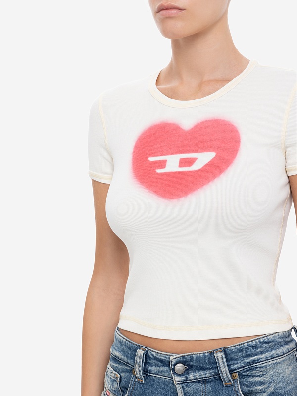 Футболка жен Diesel A12836 0SQAD 1AM - 4