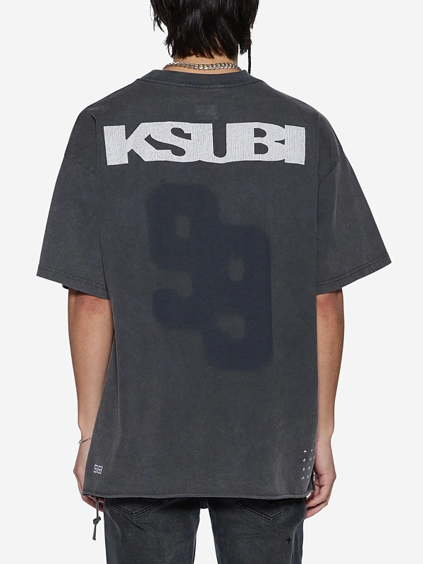 Футболка муж Ksubi MFA25TE011 CHARCOAL - 2