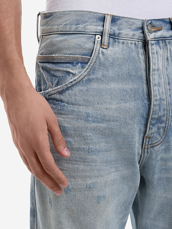 Джинсы муж PURPLE P018-LUDL226 LT INDIGO - 5
