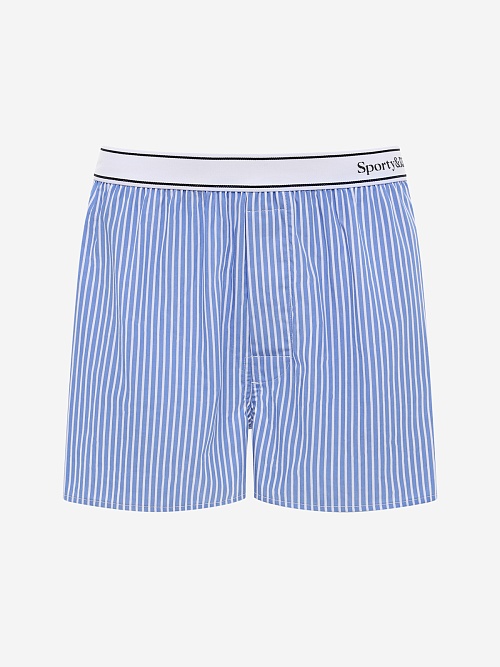 Шорты жен Sporty & Rich SH01565300ST09 Navy Stripe - 0