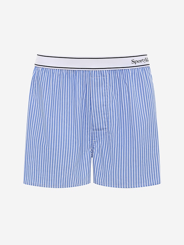 Шорты жен Sporty & Rich SH01565300ST09 Navy Stripe - 4