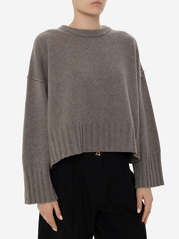 Свитер жен Isabel Benenato DK192 85 TAUPE - 3