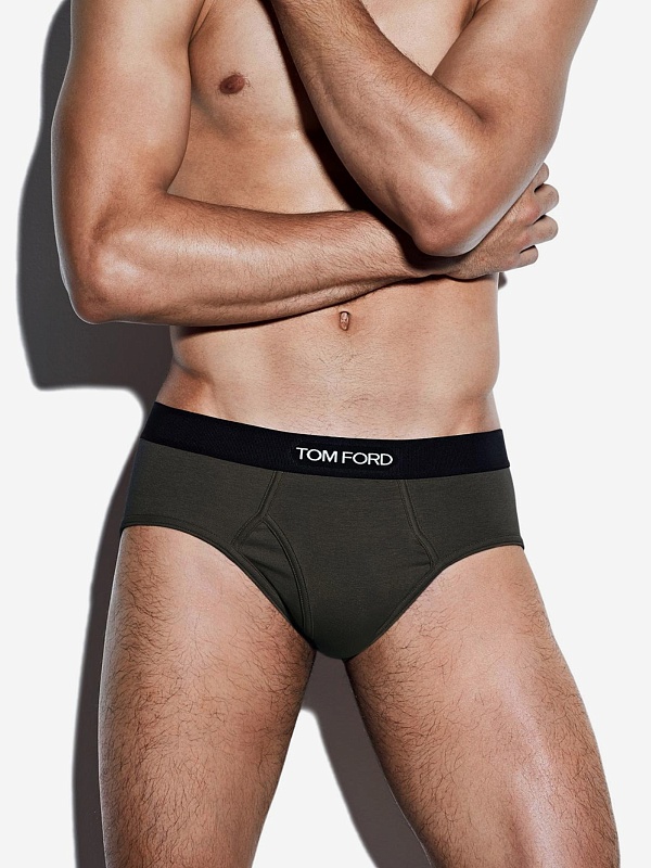 Трусы муж Tom Ford T4LC1 104 302 MILITARY GREEN - 1