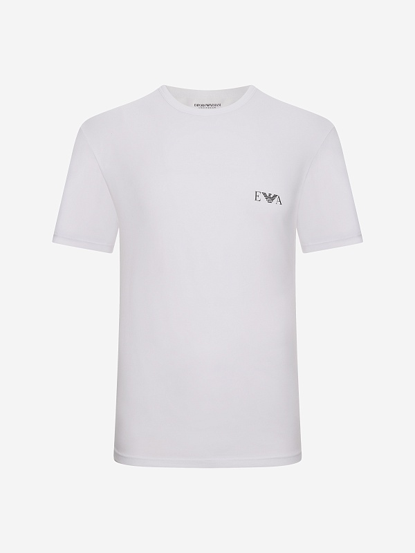 Набор (2 футболки) муж Emporio Armani EM001849 AF10778 M0036 WHITE/ARMANI BLUE - 2