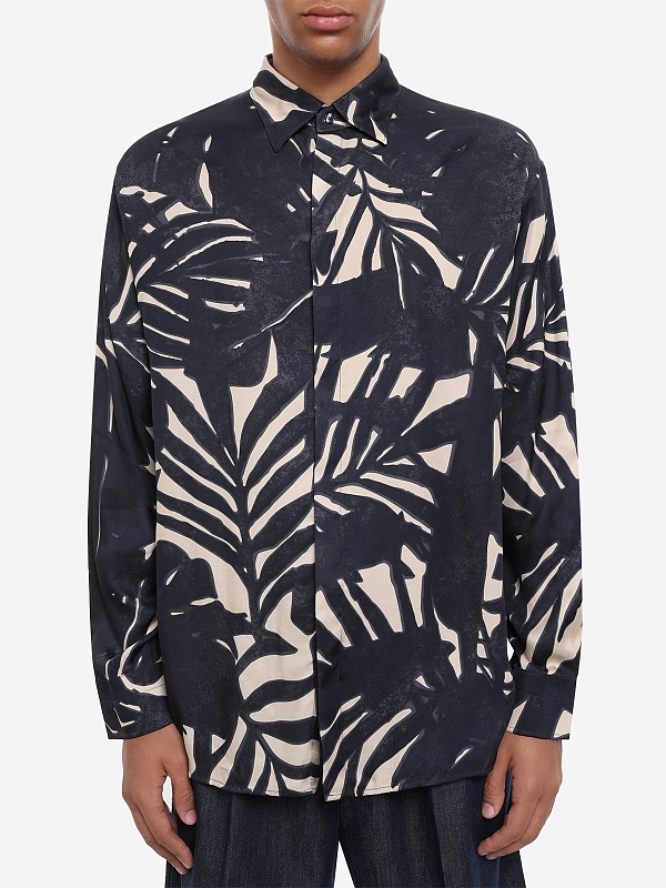 Рубашка муж Emporio Armani EM005762 AF13285 F1047 FOREST FANCY - 3