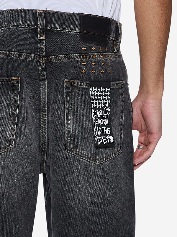 Джинсы муж Ksubi MFA25DJ004 GREY - 3