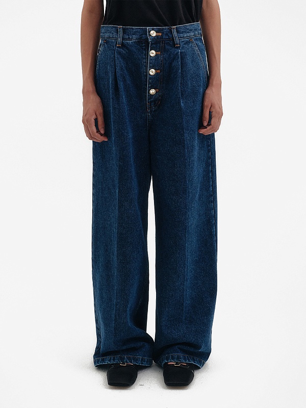 Джинсы жен EENK ELD-1P351-DP03-BL Denim blue - 3