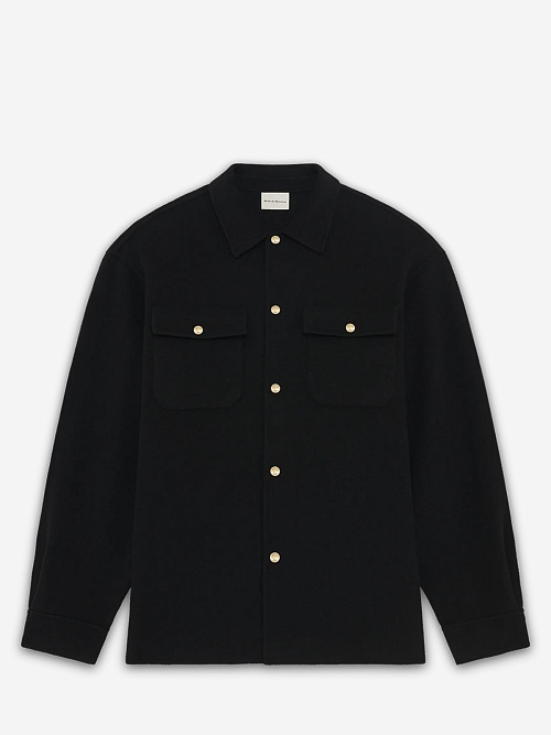 Куртка муж Drôle de Monsieur H-JT254-WO031-BL BLACK - 0