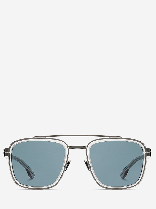 Солнцезащитные очки Ic Berlin IB Jacob Gun Metal Sky Grey Atlantis Mittwoch 52 21 145 - 1