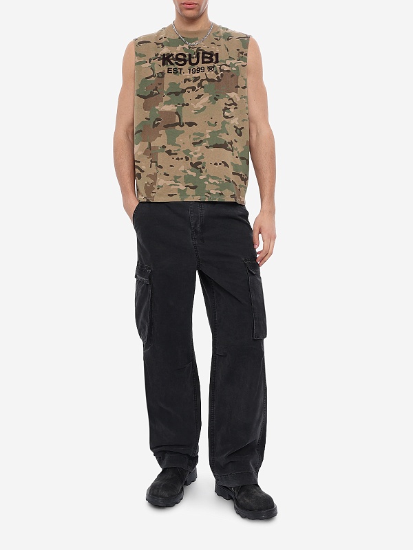 Майка муж Ksubi MSP26TA001 GREEN - 1