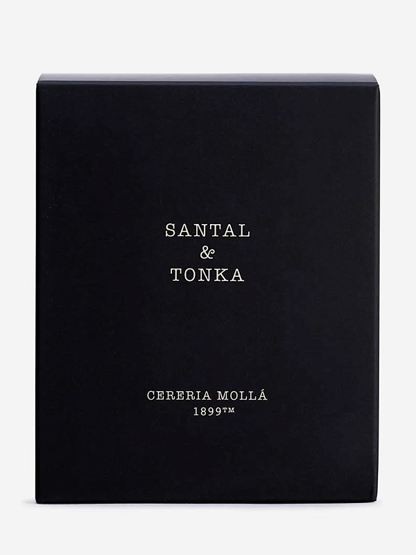Свеча унисекс Cereria Molla 1899 5548 Santal & Tonka 230г - 1