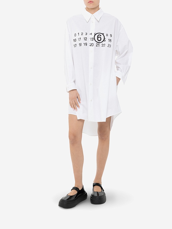 Балетки жен MM6 S66WS0105 P7983 T8013 - 7