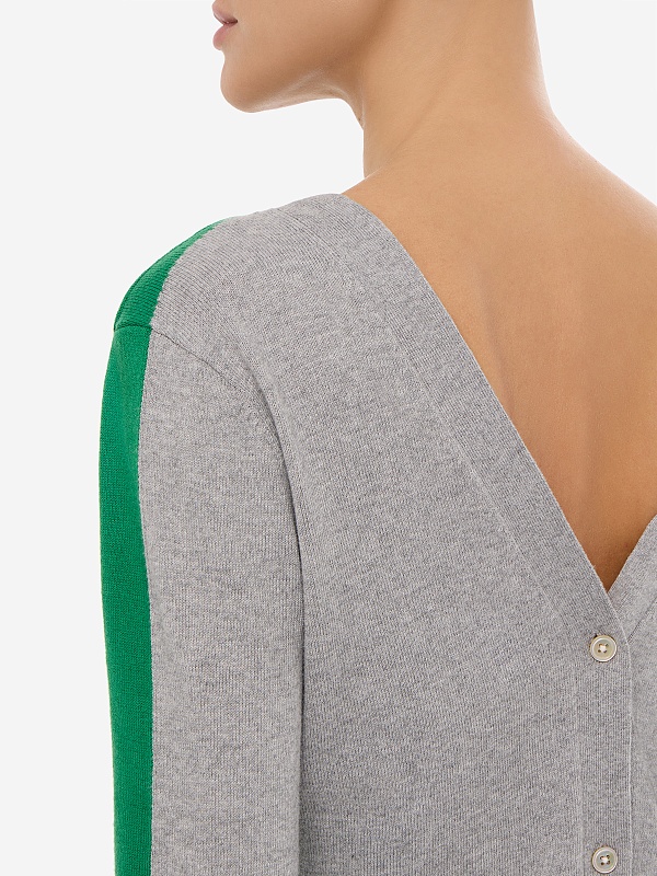 Кардиган жен MAX&CO 2626346013200 001 MELANGE GREY - 7