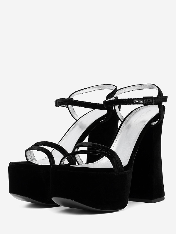 Босоножки (платформа) жен Philosophy Di Lorenzo Serafini 3204 5780 A0555 Black - 4