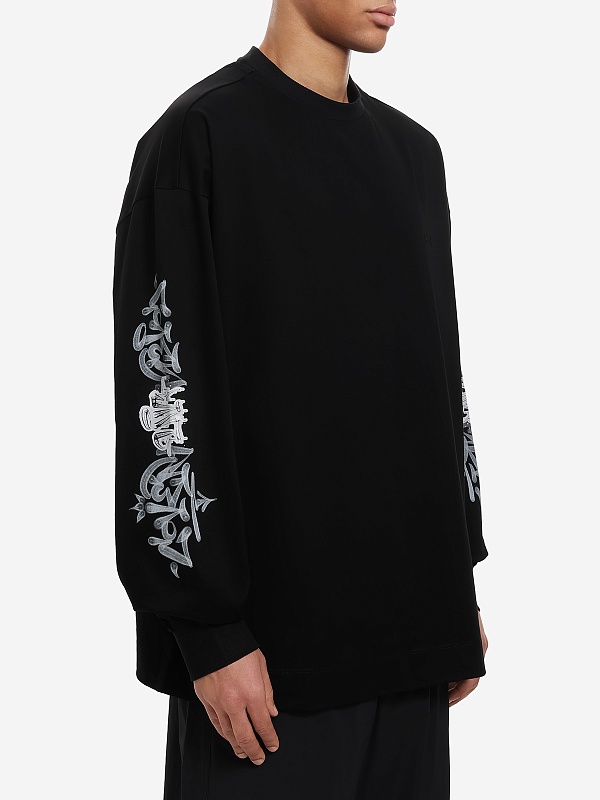 Футболка с длинным рукавом муж Juun.J JC5741P80 Black 5 - 2