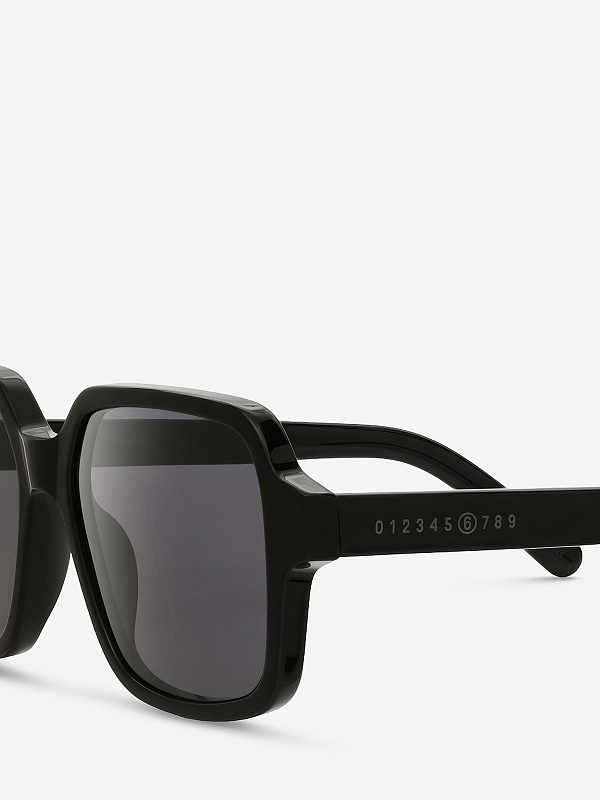 Солнцезащитные очки MM6 Lunettes 4 Noires 56 17 145 - 3