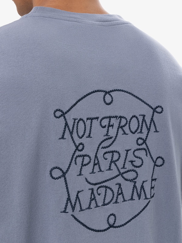 Футболка муж Drôle de Monsieur H-TS259-CO134-SLTB SLATE BLUE - 4