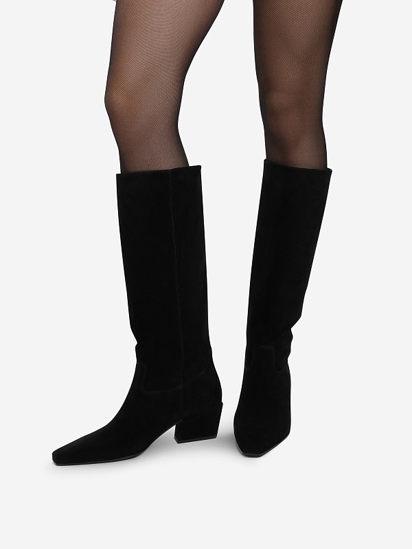 Сапоги (каблук) жен Kennel & Schmenger 57320-340 schwarz - 5