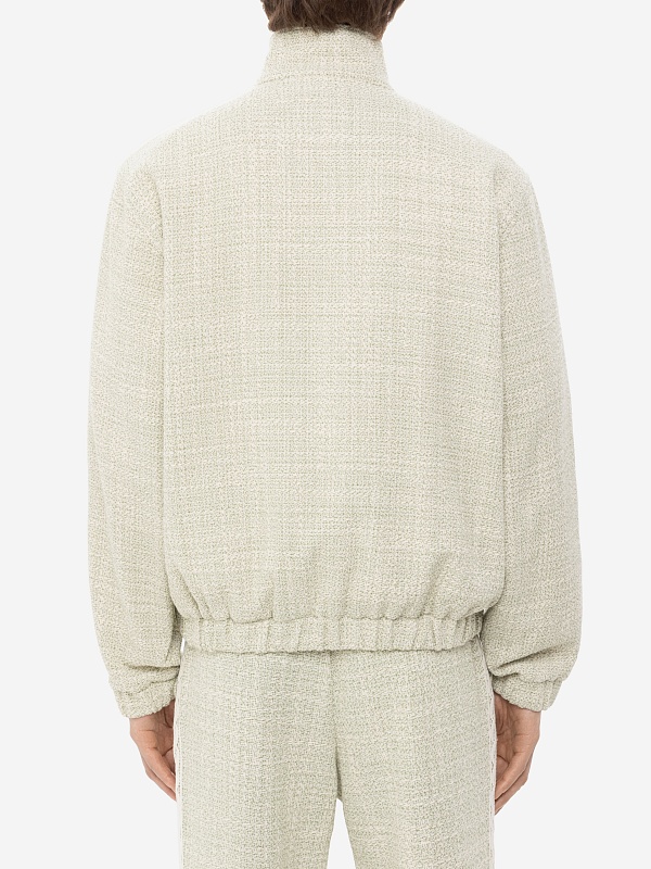 Бомбер муж Drôle de Monsieur G-JT214-CO186-LGN LIGHT GREEN - 4