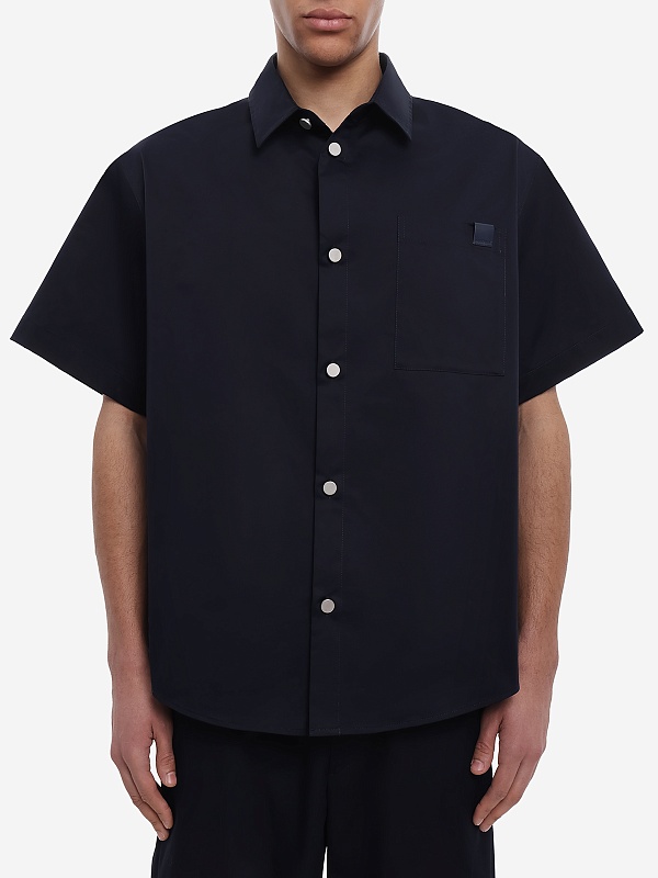 Рубашка муж DARKPARK MSH10 FAC81 BLUE NAVY - 4