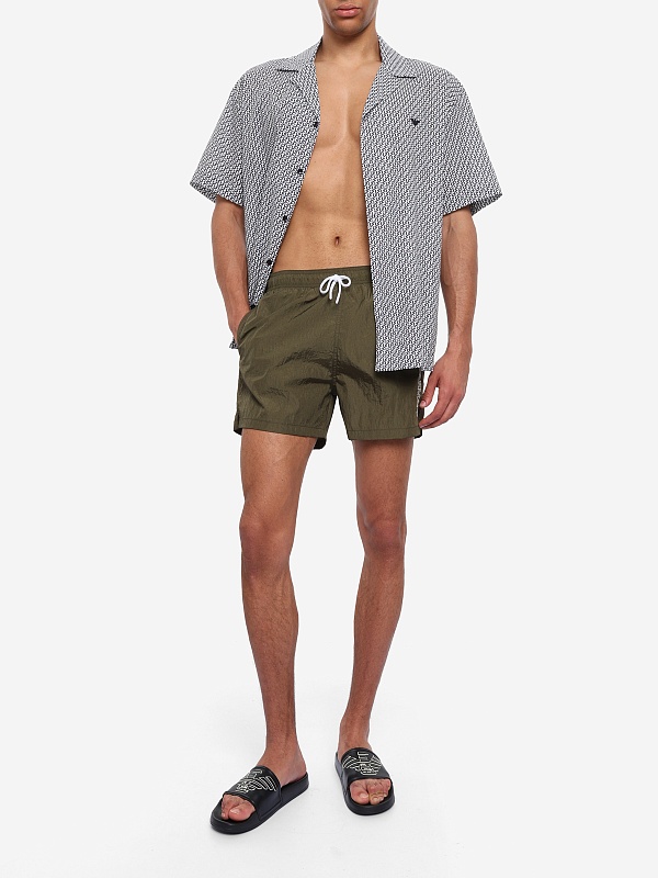 Плавки муж Emporio Armani EM000583 AF20425 U7047 OLIVE - 1