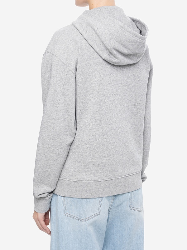 Худи муж Carne Bollente AW25H0103 Melange Grey - 3