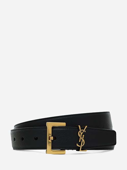 Ремень муж Saint Laurent 634440/DTI0W1000 Nero - 0