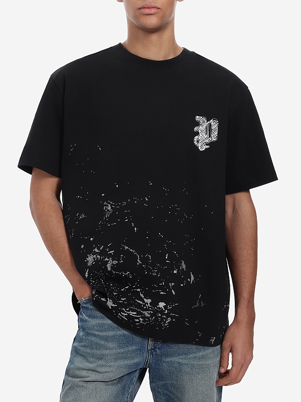 Футболка муж PURPLE P117-HBSP425 BLACK - 2