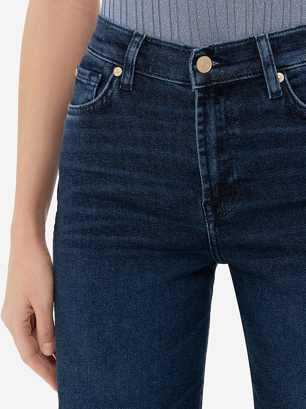Джинсы жен 7 For All Mankind JSP0A910LC DARK BLUE - 5