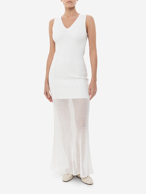 Платье жен Burka kn25-d001 (164-170) Молочный - 2