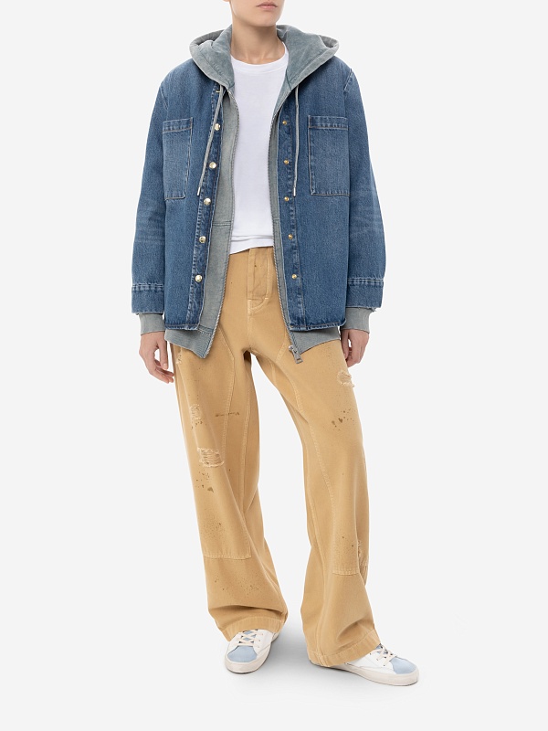 Кеды жен Philippe Model PRLD WX27 VINTAGE MIXAGE_BLANC AZUL - 7
