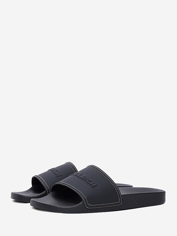 Шлепанцы муж Woolrich WFM261.070.2G0.11 NERO - 2