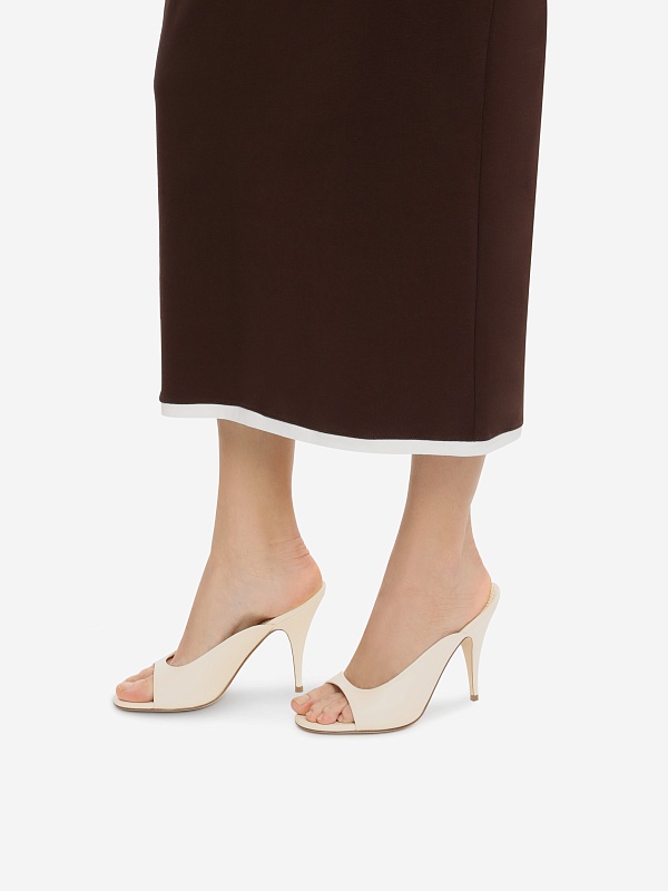 Мюли (каблук) жен 3JUIN 326SC015.R.13141F8 PULP BUTTER - 5