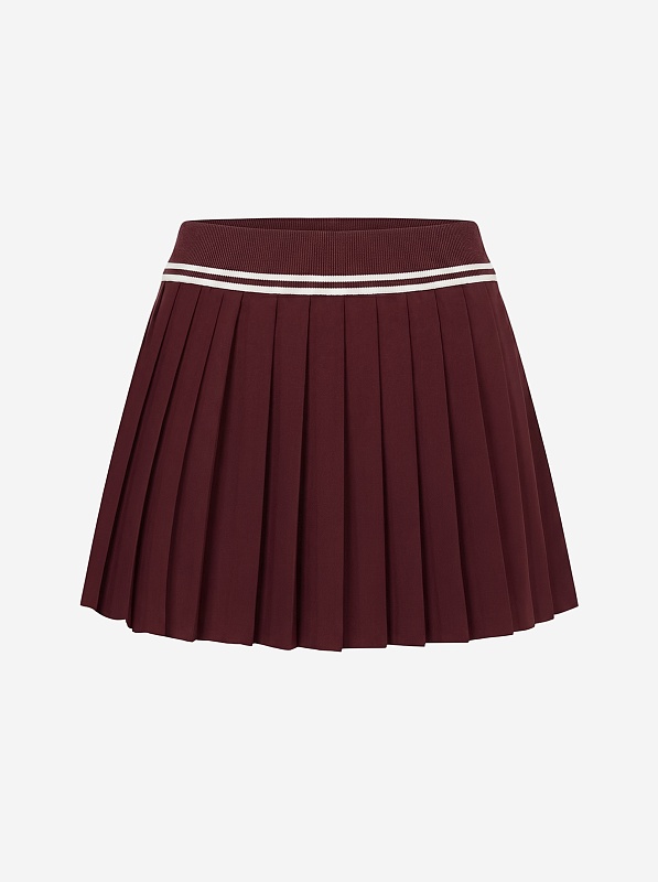 Юбка жен Sporty & Rich SK01275326RE02 Bordeaux White - 0