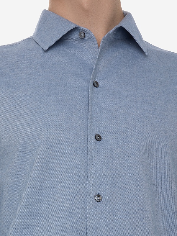 Рубашка муж AGNONA AI23PTD06U1Y_U2072 153 SKY - 5