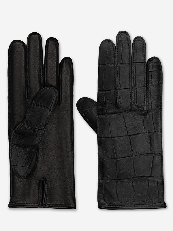 Перчатки жен Portolano 5160 BLACK / BLACK - 1