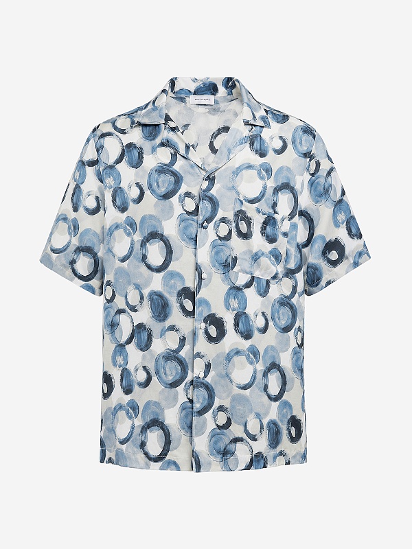 Рубашка муж TAGLIATORE HAWAII NS 270009 I1297 214 INDACO - 0