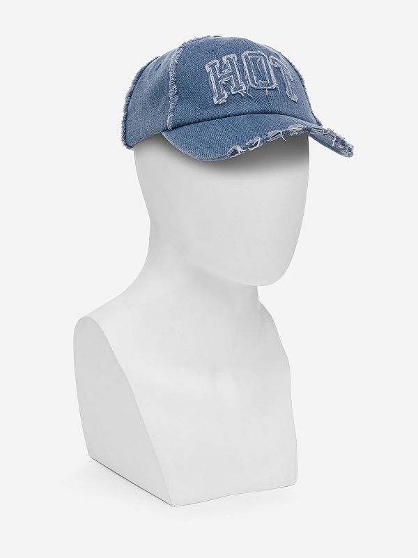 Кепка муж Carne Bollente AW25CAP0101 Off-Blue - 3