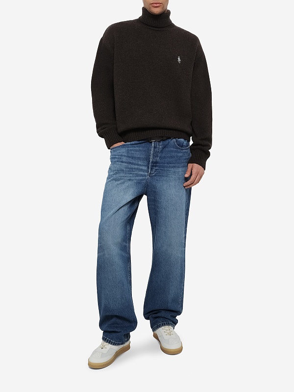 Свитер муж Sporty & Rich WS08265302BR03 Chocolate - 1