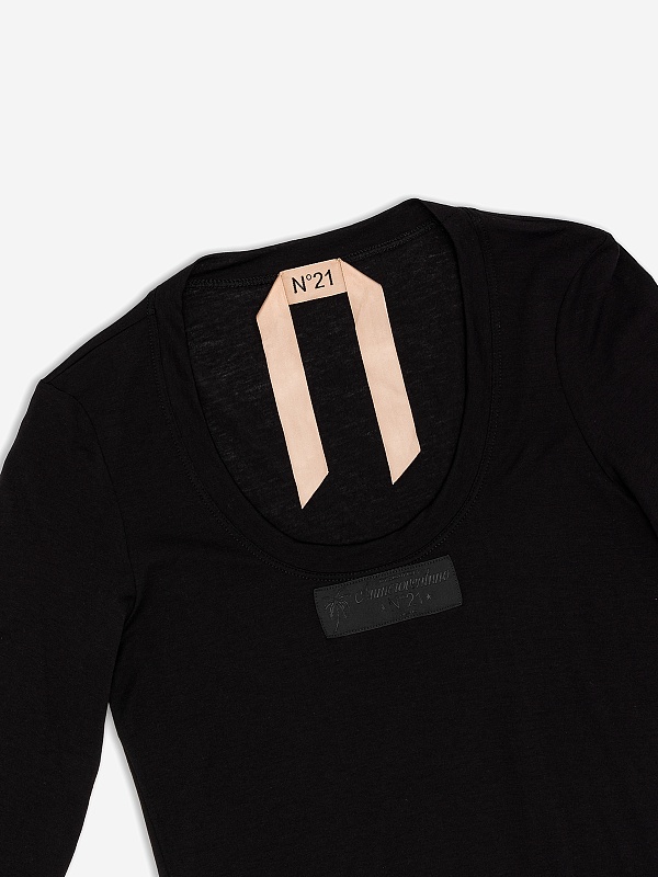 Лонгслив жен N21 F091 4085 9000 NERO - 2