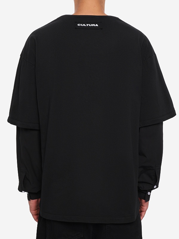 Футболка муж CULTURA S26TL34JE90 black - 5