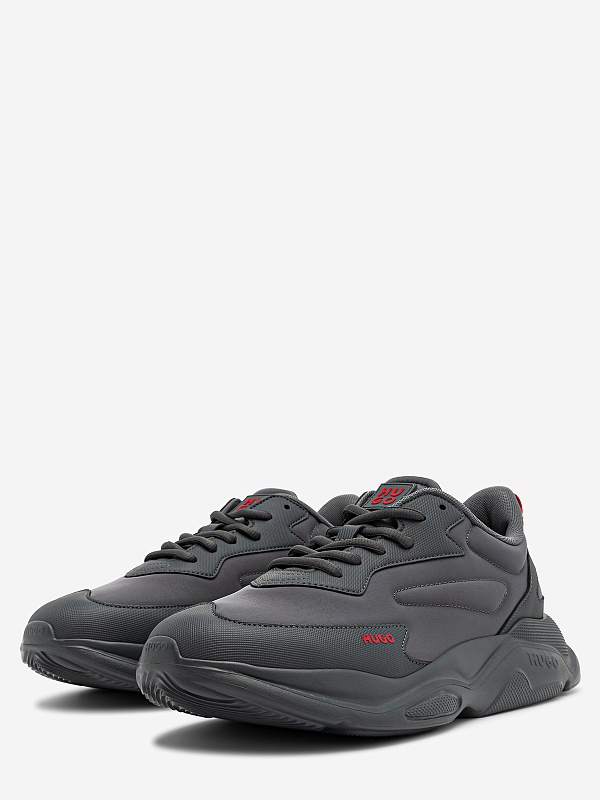 Кроссовки муж Hugo 50504799 66 Open Grey - 3