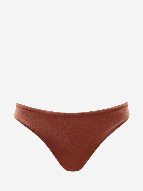 Трусы жен MOEVA 02-1112 BROWN SATIN - 0